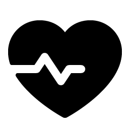heartbeat fill icon