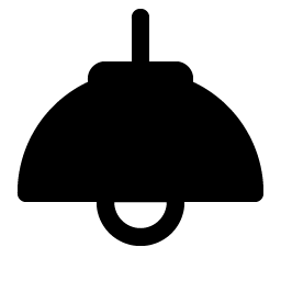 lamp pendant fill icon