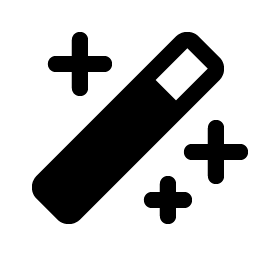 magic wand fill icon