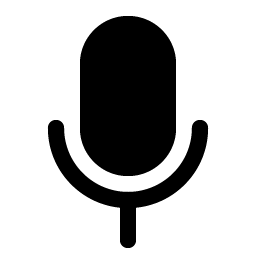 microphone fill icon