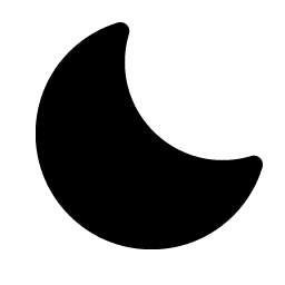 moon fill icon
