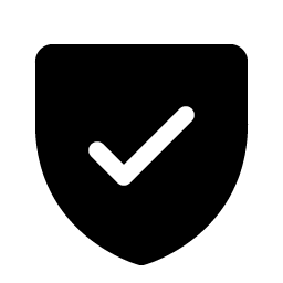 shield check fill icon