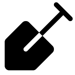 shovel fill icon