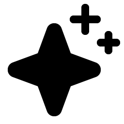 sparkle fill icon