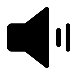 speaker simple high fill icon