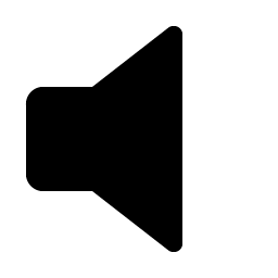 speaker simple none fill icon