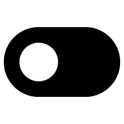 toggle left fill icon