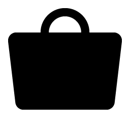 tote simple fill icon