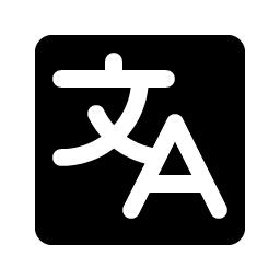 translate fill icon