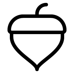 acorn light icon