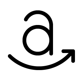 amazon logo light icon