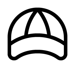 baseball cap light icon