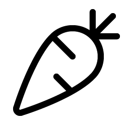 carrot light icon