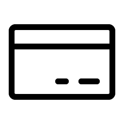 credit card light icon