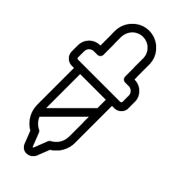 eyedropper sample light icon