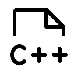 file cpp light icon