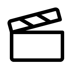 film slate light icon