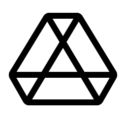 google drive logo light icon