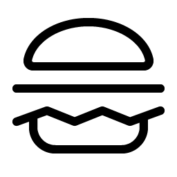 hamburger light icon