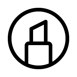 highlighter circle light icon