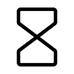 hourglass light icon