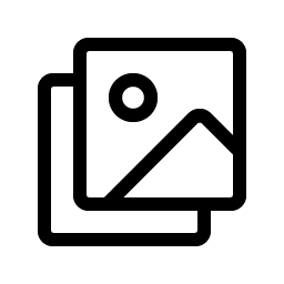 images square light icon