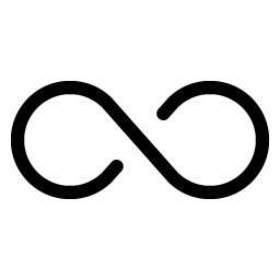 infinity light icon