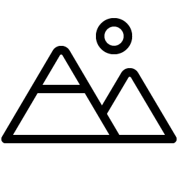 mountains light icon