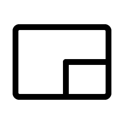 picture in picture light icon