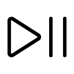play pause light icon