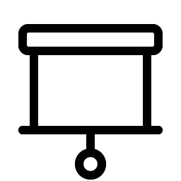 projector screen light icon