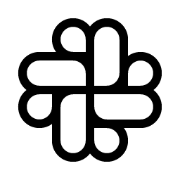 slack logo light icon