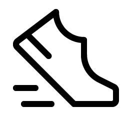 sneaker move light icon