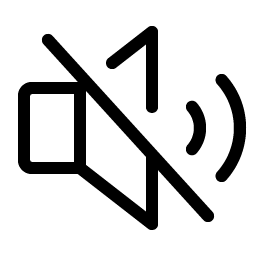 speaker slash light icon
