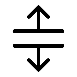 split vertical light icon