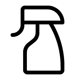spray bottle light icon