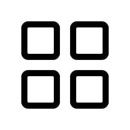 squares four light icon