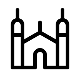 synagogue light icon