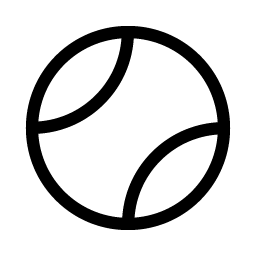 tennis ball light icon