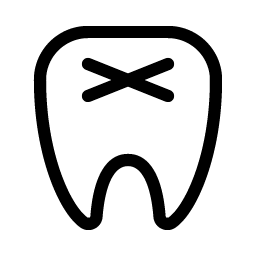 tooth light icon