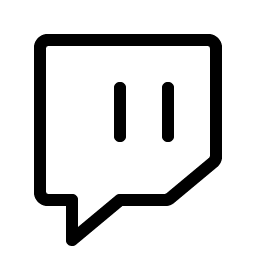 twitch logo light icon