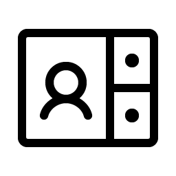 video conference light icon