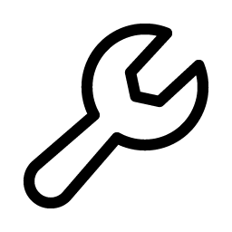 wrench light icon
