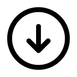 arrow circle down icon