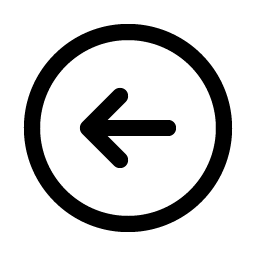 arrow circle left icon