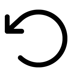 arrow counter clockwise icon