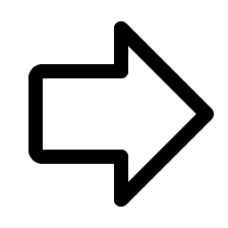 arrow fat right icon