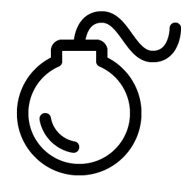 bomb icon