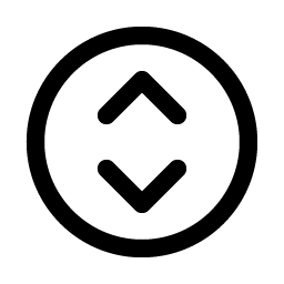 caret circle up down icon