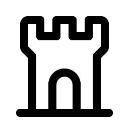 castle turret icon